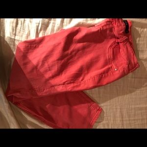 Salmon colored Jeans